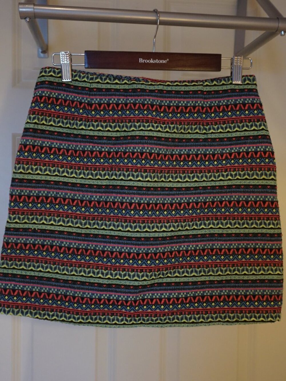 Shrinking Violet | Aztec Print Skirt | Size M